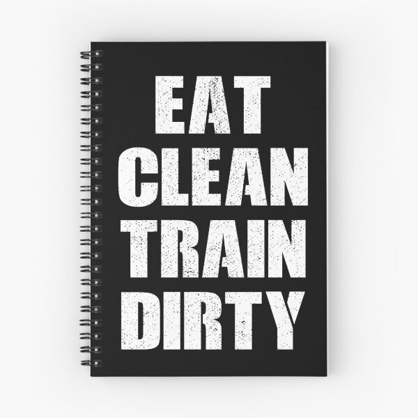 Item preview, Eat Clean Train Dirty - Railroad Lover designed and sold by kavitasyavera.