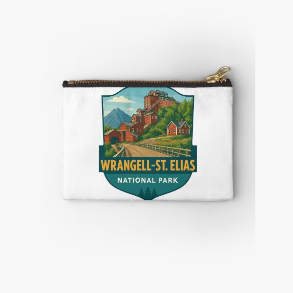 Item preview, Wrangell–St. Elias Alaska Mountain Sticker designed and sold by Ismeal Von.