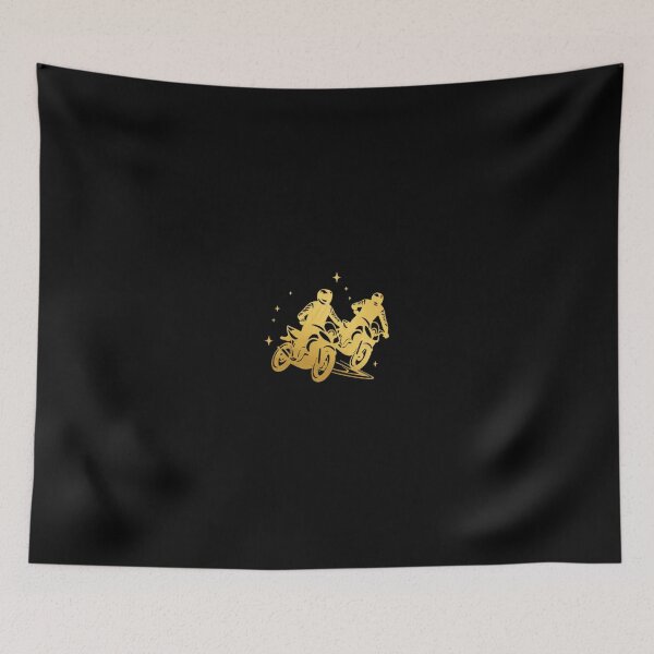 Item preview, Two motorbike riders turning in a race curve_7 designed and sold by Aariq.