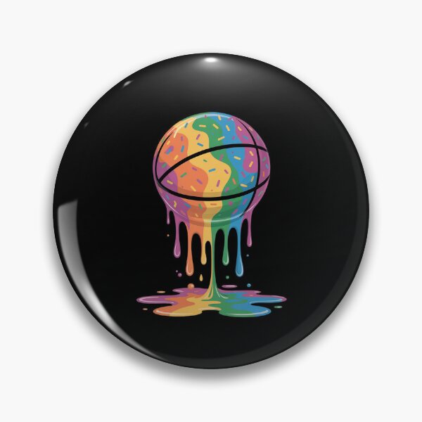 Item preview, Colorful Ice Cream Drip Basketbal designed and sold by JaskconLIfe23.