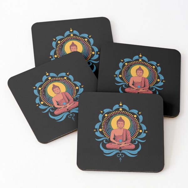 Item preview, Colorful Lotus Flower Buddha Mandala Yoga designed and sold by JaskconLIfe23.