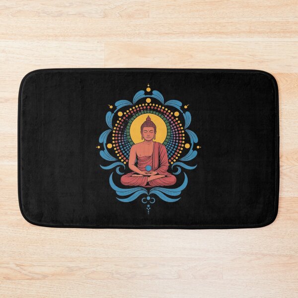 Item preview, Colorful Lotus Flower Buddha Mandala Yoga designed and sold by JaskconLIfe23.