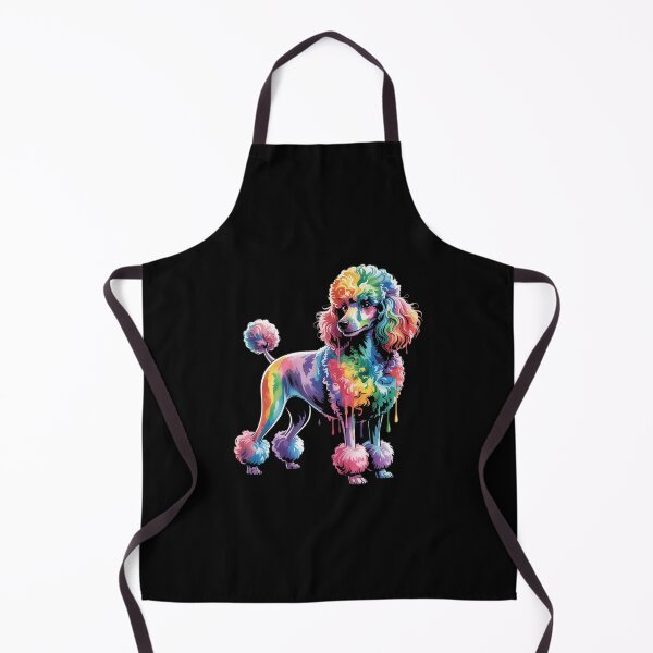 Item preview, Colorful Poodle Splash Drawing Art designed and sold by JaskconLIfe23.