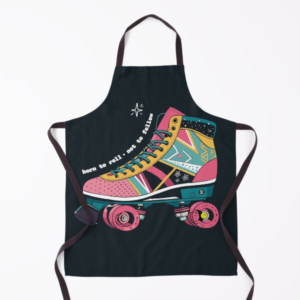 Item preview, Born to Roll, Not to Follow — Retro Roller Skate Design designed and sold by StrikingIdea.