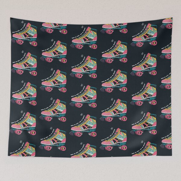Item preview, Born to Roll, Not to Follow — Retro Roller Skate Design designed and sold by StrikingIdea.