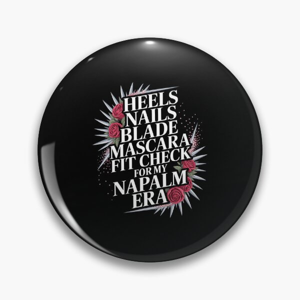 Item preview, Retro Napalm Era Fit Check Heels Nails Blade Mascara Makeup designed and sold by ChantelNicole.