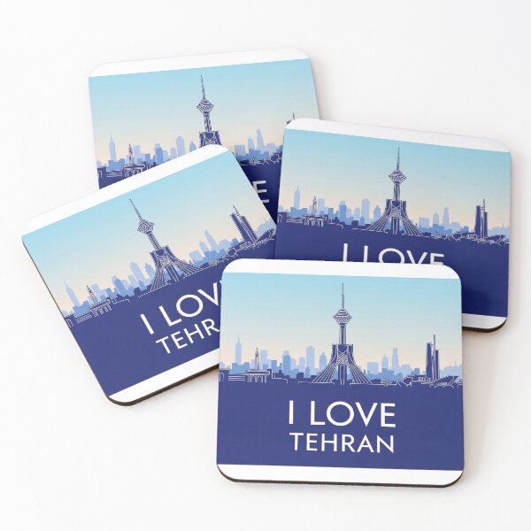 Item preview, I LOVE TEHRAN Design designed and sold by VerizalShop.