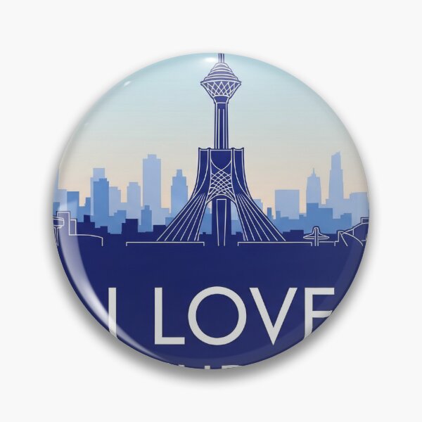 Item preview, I LOVE TEHRAN Design designed and sold by VerizalShop.