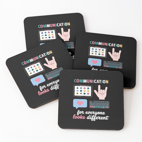 Item preview, Communication Looks Different for Everyone SPED Teacher designed and sold by JaskconLIfe23.