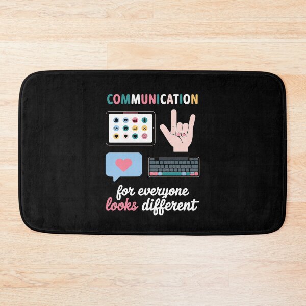 Item preview, Communication Looks Different for Everyone SPED Teacher designed and sold by JaskconLIfe23.