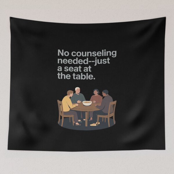 Item preview, Community Pride Dinner Table Unity Graphic Print designed and sold by JaskconLIfe23.