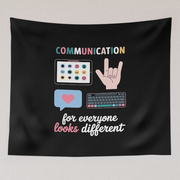 Item preview, Communication Looks Different for Everyone SPED Teacher designed and sold by JaskconLIfe23.