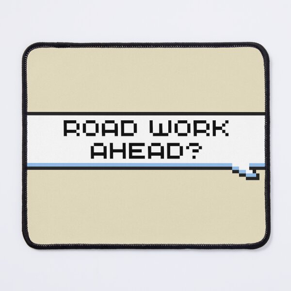 Item preview, Road Work Ahead? Sticker designed and sold by Potato Quality Prints.