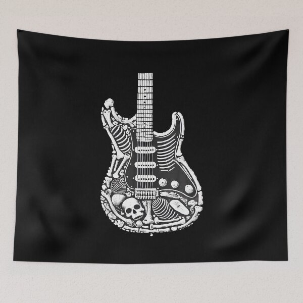 Item preview, Cool Rock'N Roll Bones Guitar Skeletons Festival Concert designed and sold by MavisJoseph.