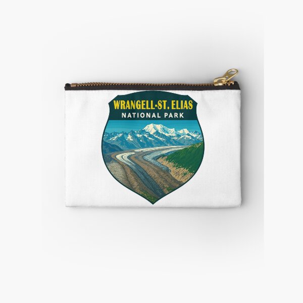 Item preview, Wrangell–St. Elias Alaska Mountain Sticker designed and sold by Ismeal Von.