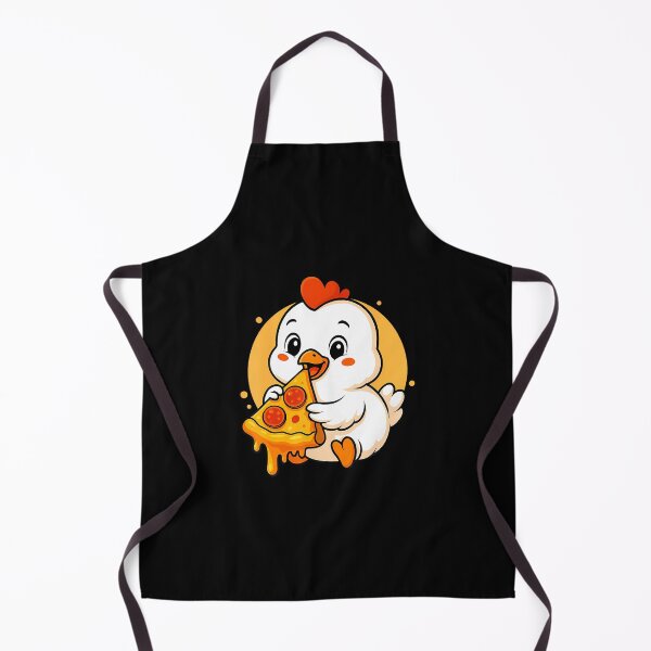 Item preview, Funny Chicken Eating Pizza Graphic Boys Girls Chicken Lover designed and sold by ElizabethVivan.