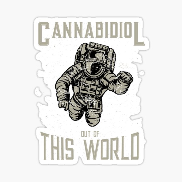 Aperçu de l'œuvre Le CBD est hors de ce monde créée et vendue par BGCollections.
