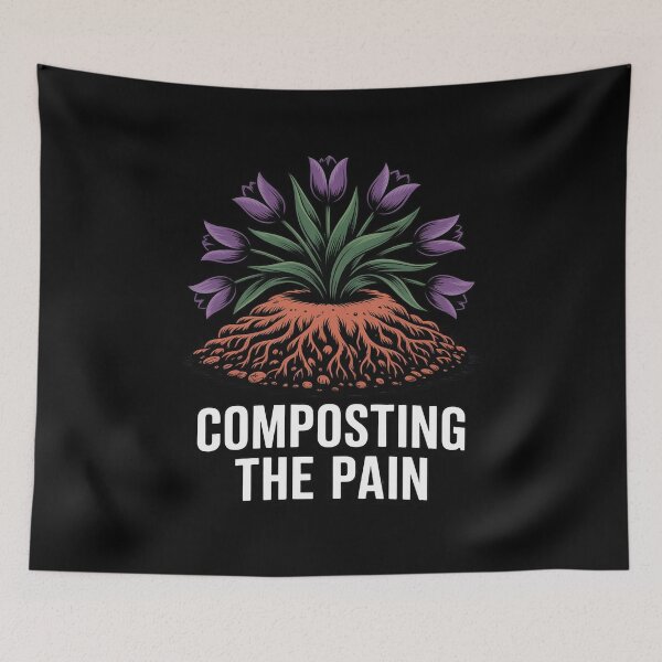 Item preview, Composting The Pain Turning Grief Into Growth designed and sold by JaskconLIfe23.