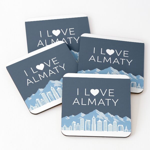 Item preview, I LOVE ALMATY Design designed and sold by VerizalShop.