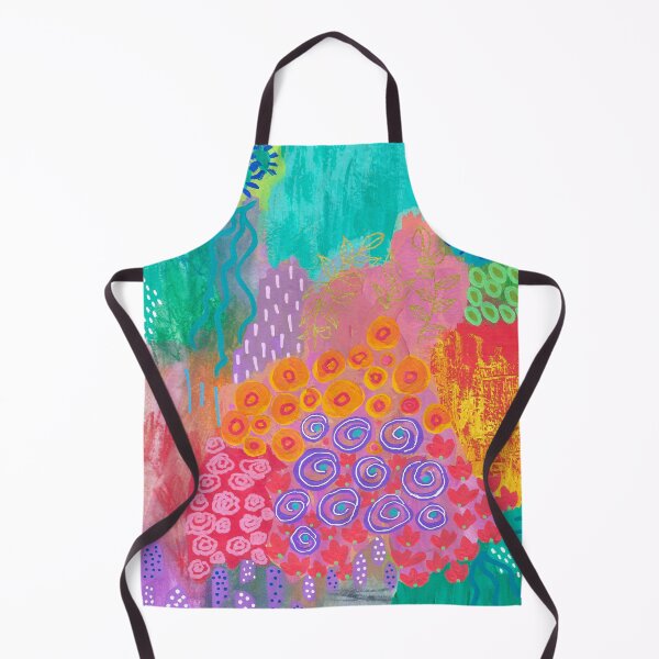 Item preview, Abstract Garden With Bright Colors designed and sold by Heidi Eliason Designs.