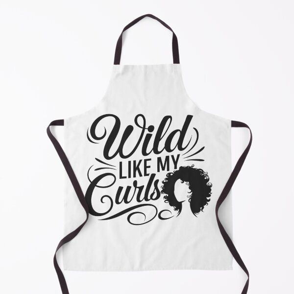 Artikelvorschau, Wild wie meine Locken – Zitat zur Stärkung lockiger Haare entworfen und verkauft von TshirtMyMom.
