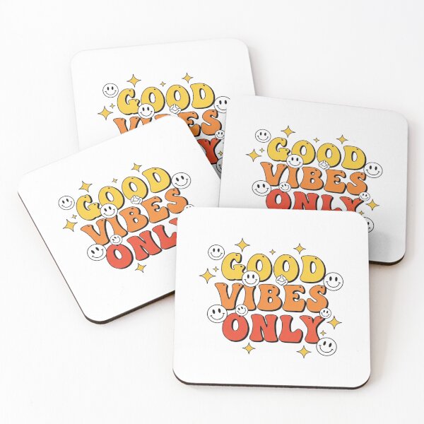 Item preview, Good Vibes Only - Retro 70s Melting Groovy Typography designed and sold by TheGroovyLoft.