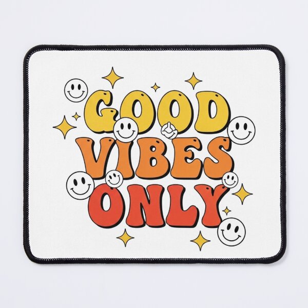 Item preview, Good Vibes Only - Retro 70s Melting Groovy Typography designed and sold by TheGroovyLoft.