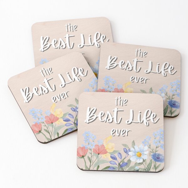Item preview, JW Best Life Ever designed and sold by Picket Fence Prints.