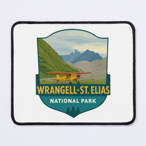 Item preview, Wrangell–St. Elias Alaska Mountain Sticker designed and sold by Ismeal Von.