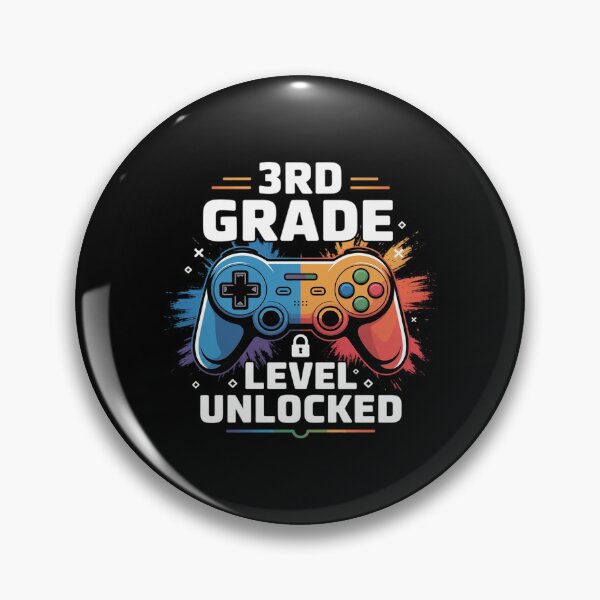 Item preview, Controller 3rd Grade Level Unlocked Back to School designed and sold by JaskconLIfe23.