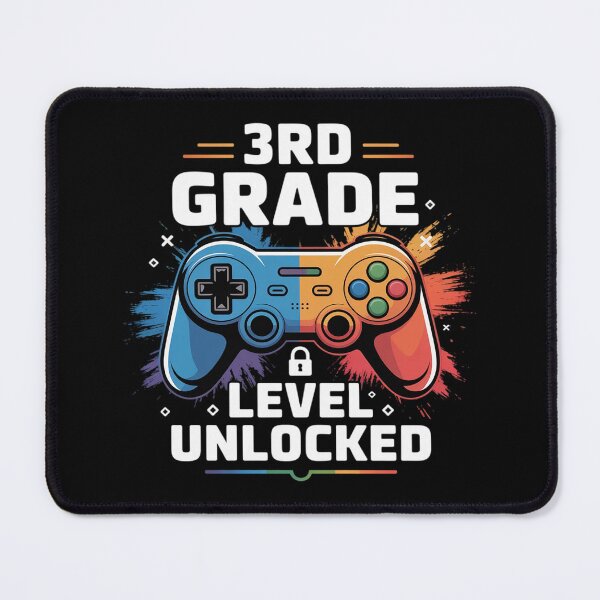 Item preview, Controller 3rd Grade Level Unlocked Back to School designed and sold by JaskconLIfe23.