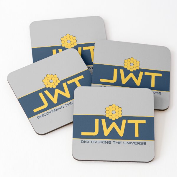 Item preview, JWT Discovering the Universe Space Telescope Logo designed and sold by KiwiRider.