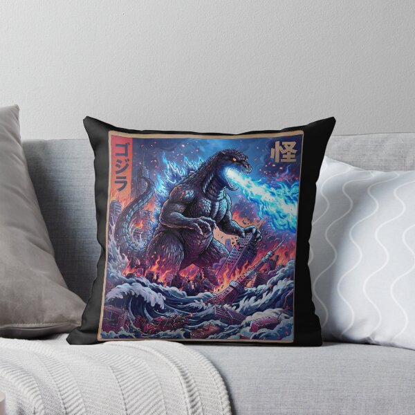 Item preview, Kaiju Battle - Van Gogh Style designed and sold by Sation8547.