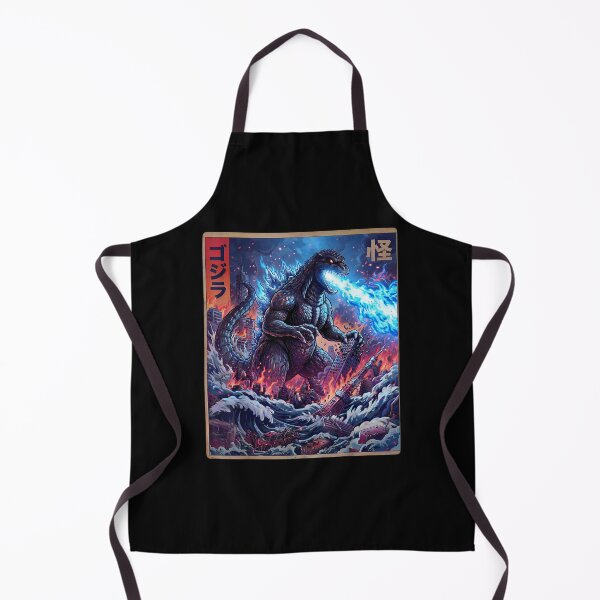 Item preview, Kaiju Battle - Van Gogh Style designed and sold by Sation8547.