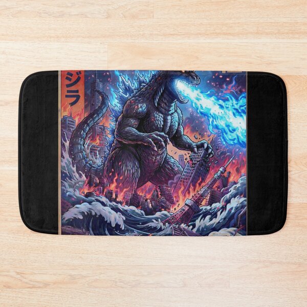 Item preview, Kaiju Battle - Van Gogh Style designed and sold by Sation8547.