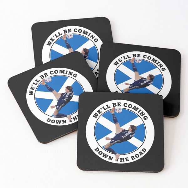 Item preview, Scotland We'Ll Be Coming Down The Road Scottish Fan designed and sold by WagneryhShopus.