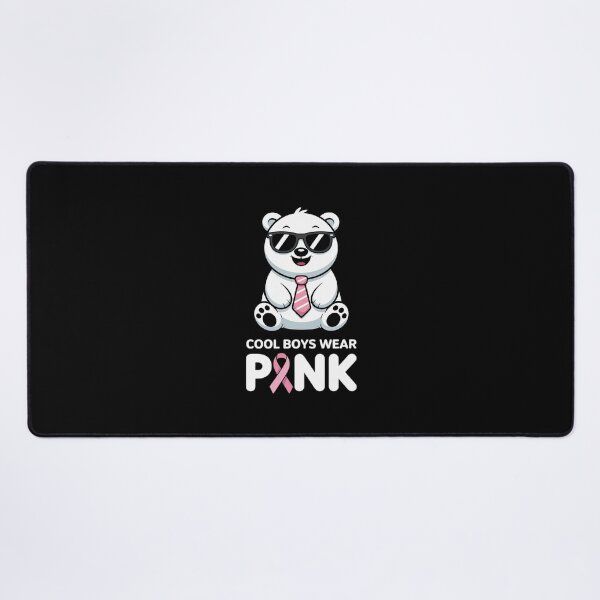 Item preview, Cool Boys Wear Pink Bear Breast Cancer designed and sold by JaskconLIfe23.
