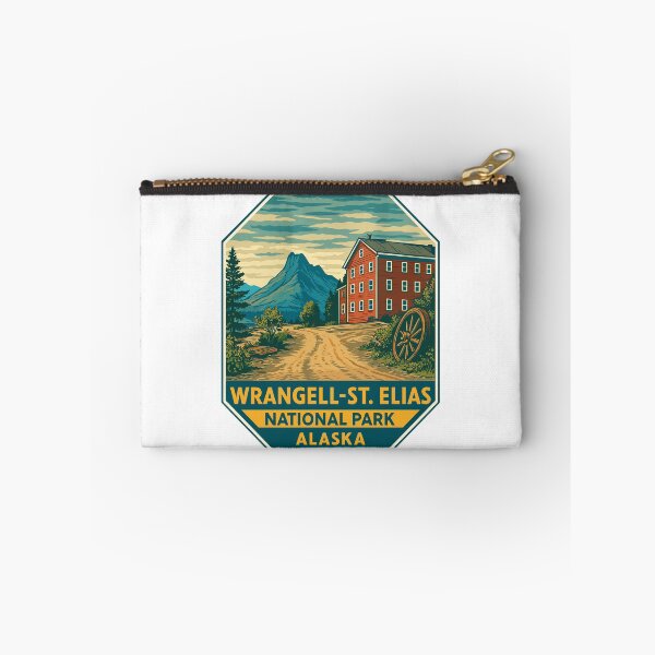 Item preview, Wrangell–St. Elias Alaska Mountain Sticker designed and sold by Ismeal Von.