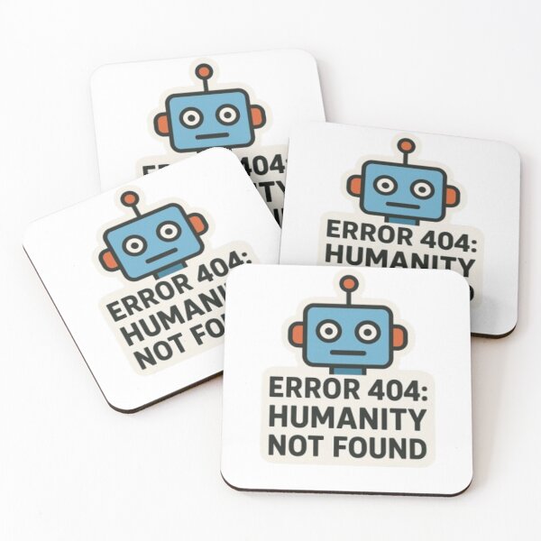 Item preview, Error 404: Humanity Not Found designed and sold by yourfreeplace.