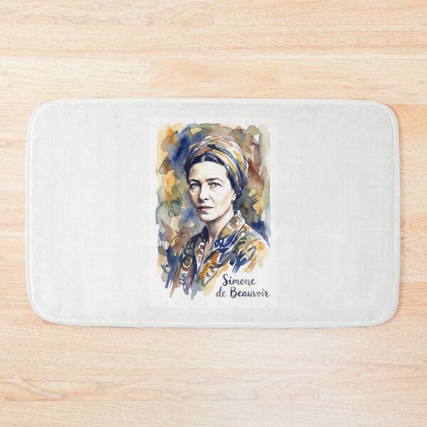 Item preview, Simone de Beauvoir designed and sold by Sarcastic designs.