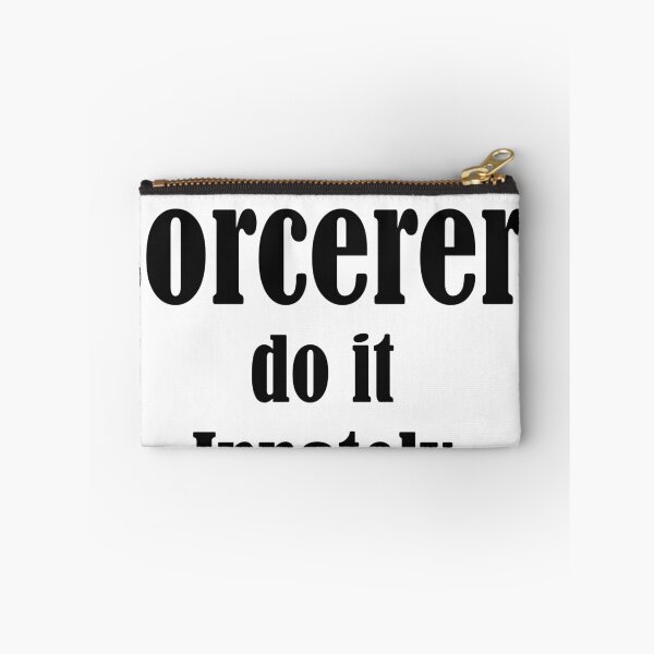 Item preview, Sorcerers Do It - Black designed and sold by EchoTheBard.