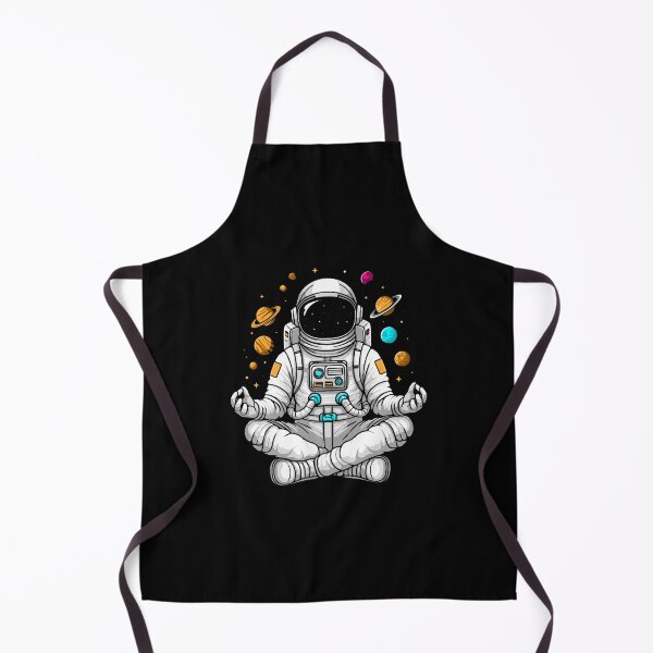 Item preview, Astronaut Do Yoga Pose On Space Meditation Astronaut Planets designed and sold by JanisPenelope.
