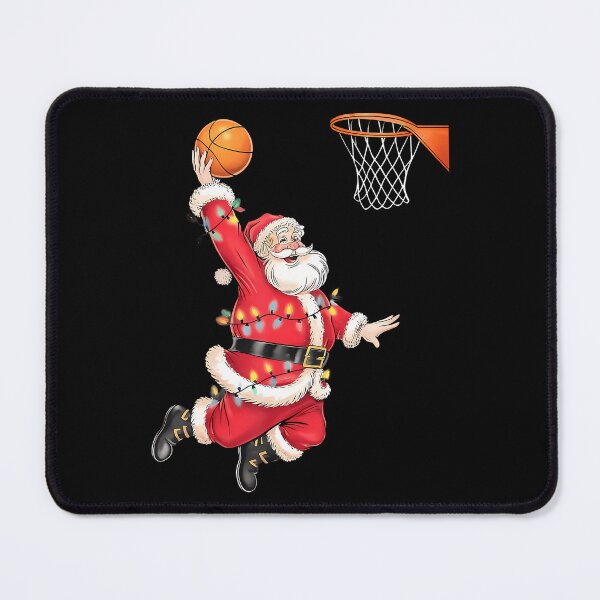 Item preview, Funny Santa Claus Playing Basketball Merry Christmas Boys designed and sold by ElizabethVivan.