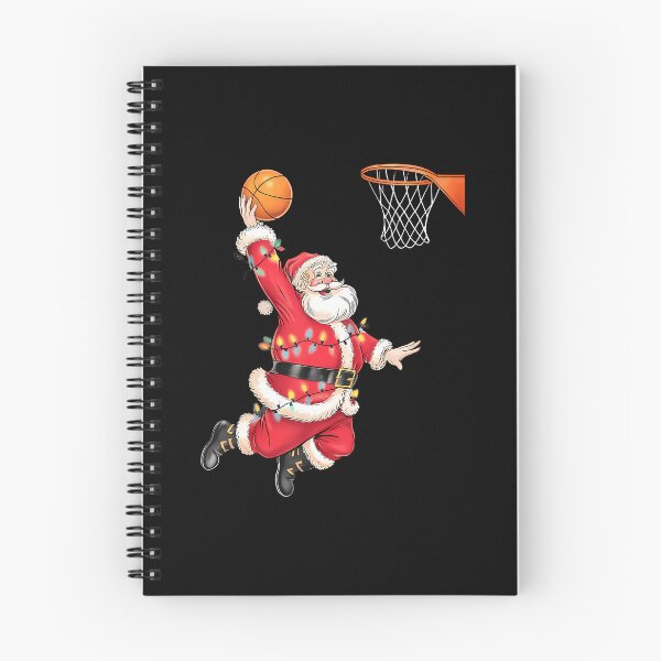 Item preview, Funny Santa Claus Playing Basketball Merry Christmas Boys designed and sold by ElizabethVivan.