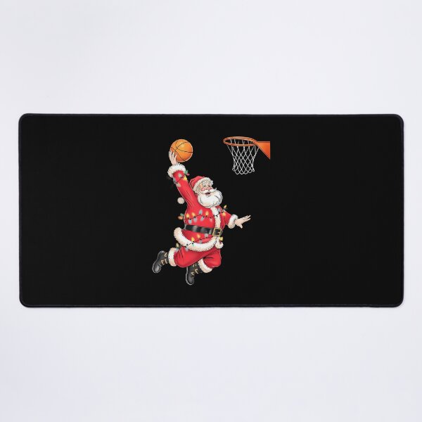 Item preview, Funny Santa Claus Playing Basketball Merry Christmas Boys designed and sold by ElizabethVivan.