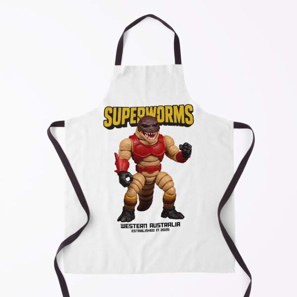 Item preview, Superworms - Western Australia (black text) designed and sold by MAYBEIDRAWSTUFF.