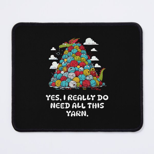 Item preview, Funny I Really Need All This Yarn Crochet Knitting Beginner designed and sold by JenniferJanice.