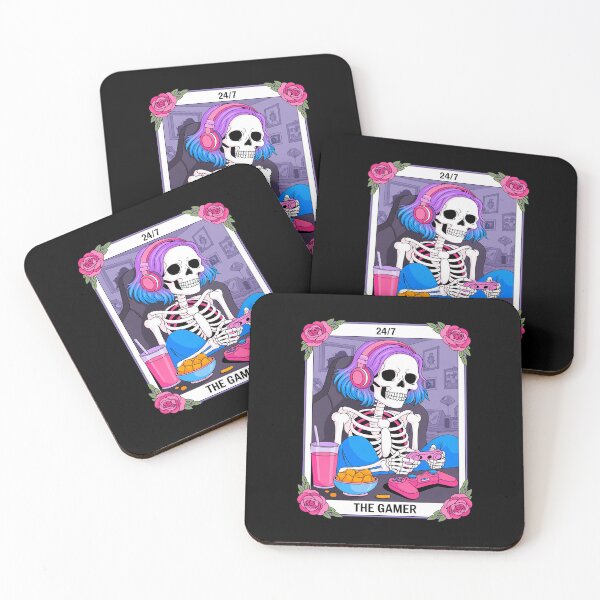 Item preview, Cool Halloween Skeleton Gamer Video Gaming designed and sold by TechnicalSara.