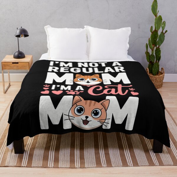 Item preview, I'm Not A Regular Mom I'm A Cat Mom Happy Mother's Day designed and sold by DentistLegal.