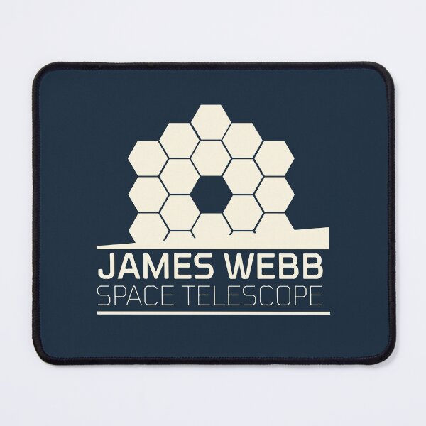 Aperçu de l'œuvre Icône minimaliste du miroir du télescope spatial James Webb créée et vendue par KiwiRider.